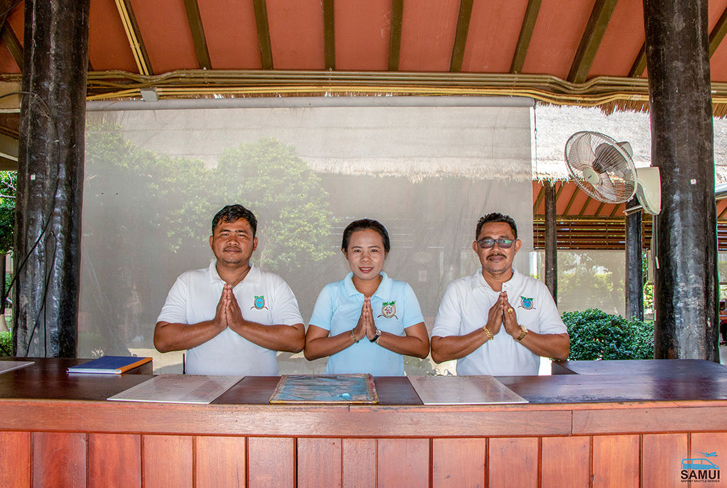 Samui Airport Shuttle Service Reception in USM Koh Samui Airport